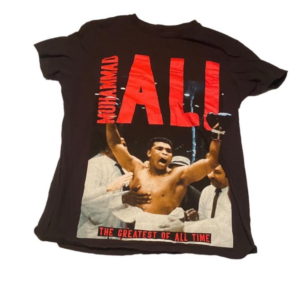 Muhammad Ali Shirt Mens Small Black The Greatest of All Time T Shirt Tee